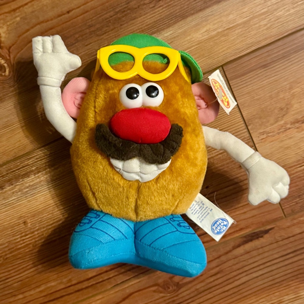 NWT Vintage 1998 Hasbro Mr Potato Head Plush Nanco Retro Collectible Deadstock